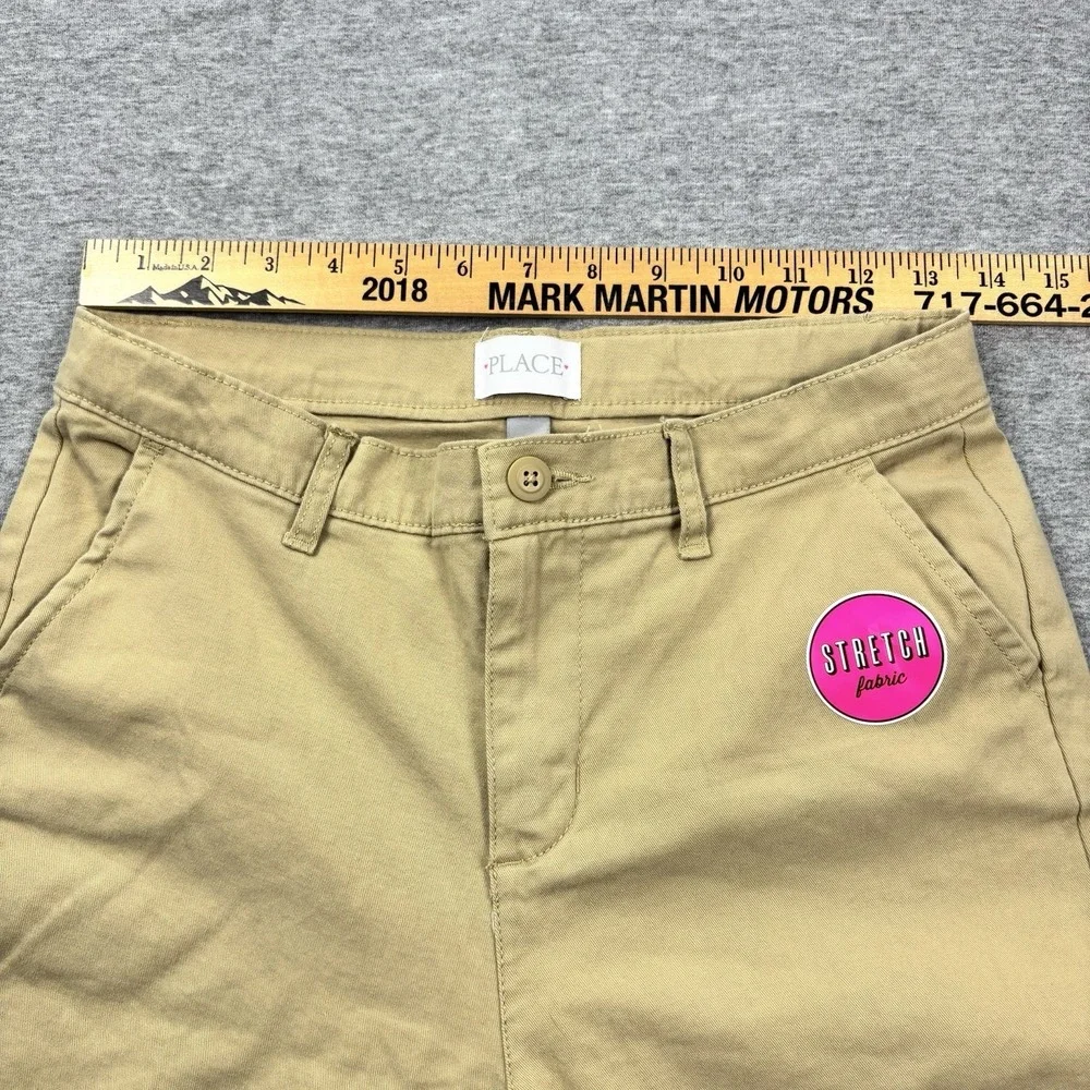 The Children's Place Girls Size 16 Uniform Skinny Chino Pants Khakis Stretch